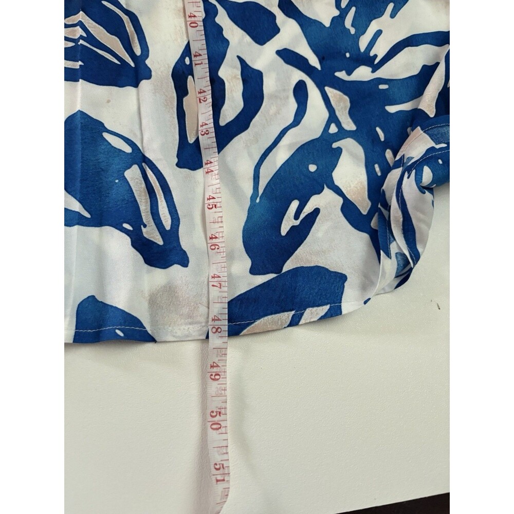 Calvin Klein Women Midi Dress Size 12 NWT Smocked W/ Pockets Floral Sleeveless - Picture 9 of 14